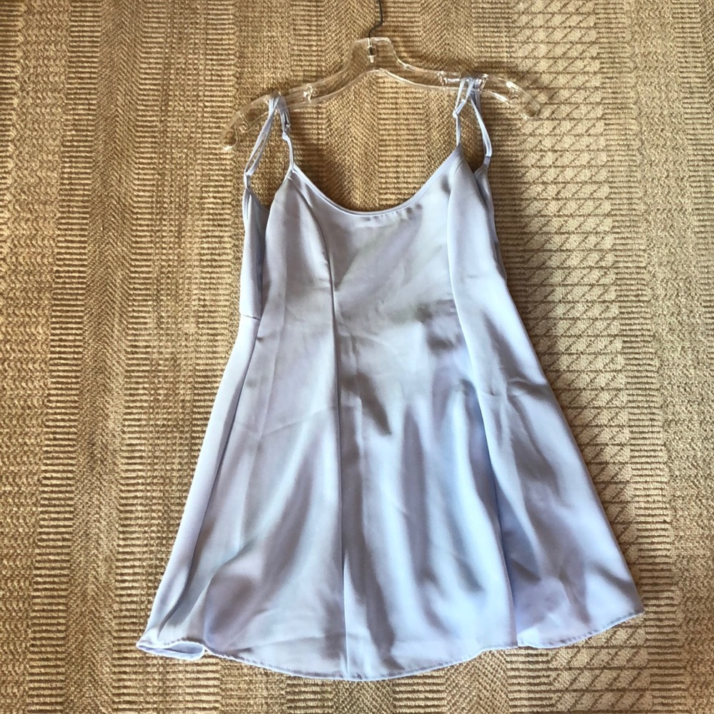 Light blue mini dress